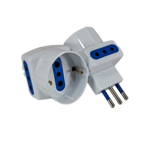Ficha deriv l.mod. schuko 2 mod sl115 NAF