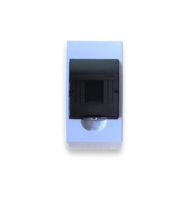 Tablero ext 04 modulos tapa transp. NAF