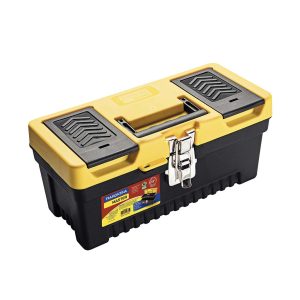 Caja plastica p/herramientas c/cierre metalico 13" TRAMONTINA 43803/013