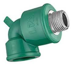 Termofusion - codo 90° H-M inserto 20 x 1/2" IPS