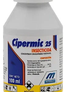 Cipermic 25% cipermetrina x 100 cc