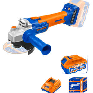 AMOLADORA A BATERIA 20V C BAT 3AMP Y CARGADOR WADFOW