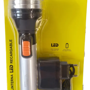 Linterna led recargable 3 w bateria litio UNISIL